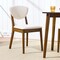 Best Choice Products 2-Piece Mid-Century Modern Wood & Upholstered Dining Chair Set